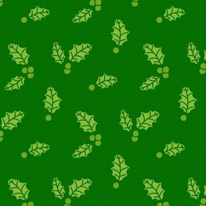 Holly Duotone - Very Green