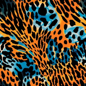 Preppy leopard's  print