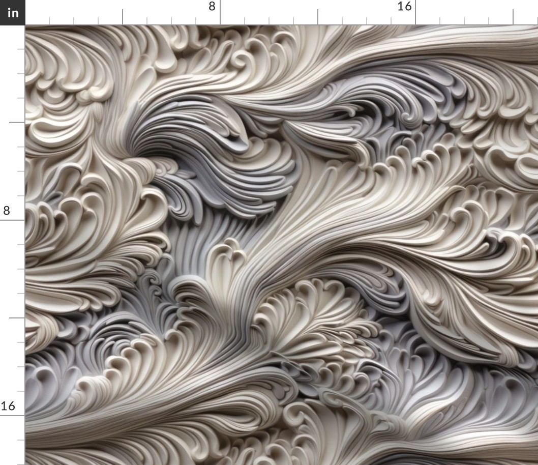 3D Bas-Relief seamless patterns-4