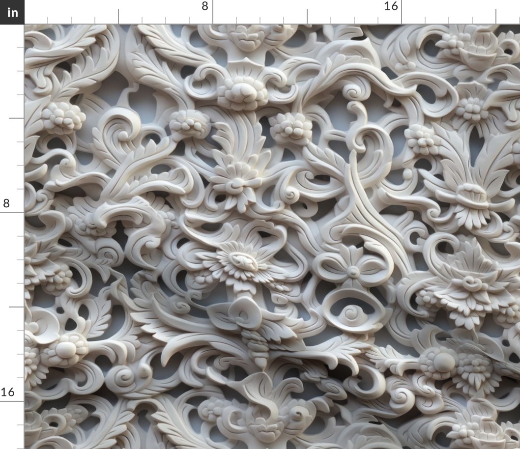3D Bas-Relief seamless patterns-7
