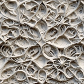 3D Bas-Relief seamless patterns-31