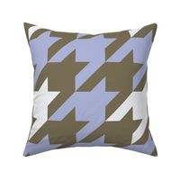 Intangible Houndstooth, army green, 24 inch