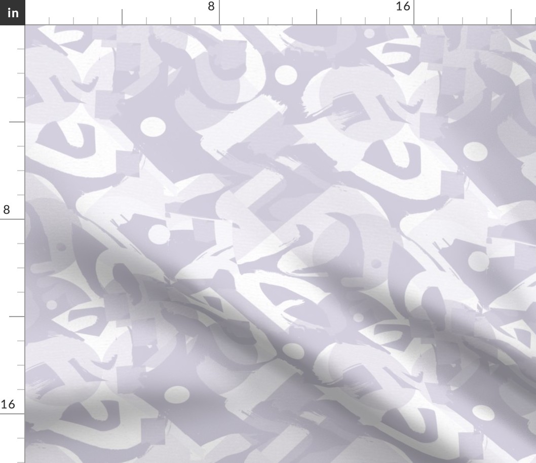 abstract artistic brushstroke lilac lavender vintage garden collection coordinating collections