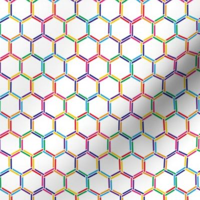 Rainbow Honeycomb Small 