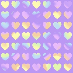 Hearts on Purple_pastel