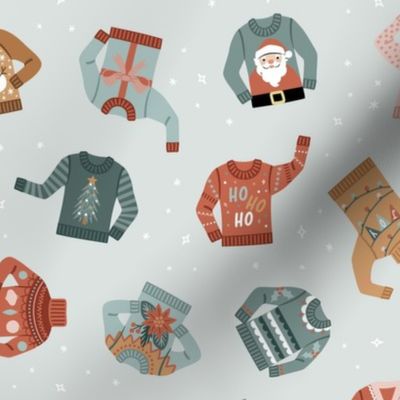 Ugly Christmas Sweaters - Boho, Large Scale