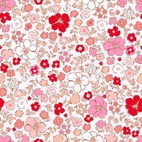Valentines Ditsy Floral