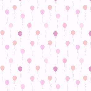 Birthday Balloons In Pink