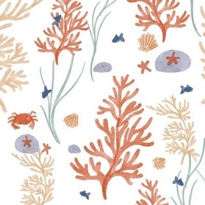 Under the Sea repeat tile 9 in