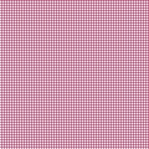 Traditional Christmas Gingham, Ruby Pink Check Fabric, small