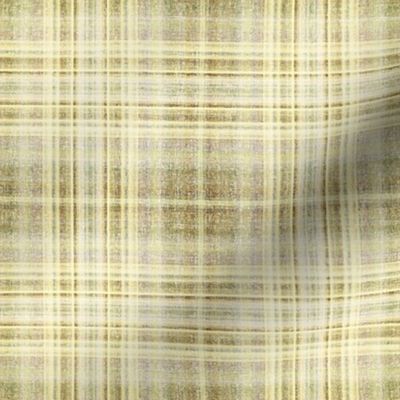 Sanded Linen Plaid in taupe
