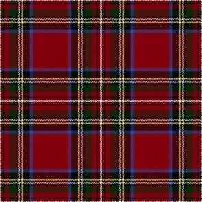 Dark Red tartan, plaid. Stewart tartan. Checkered pattern.