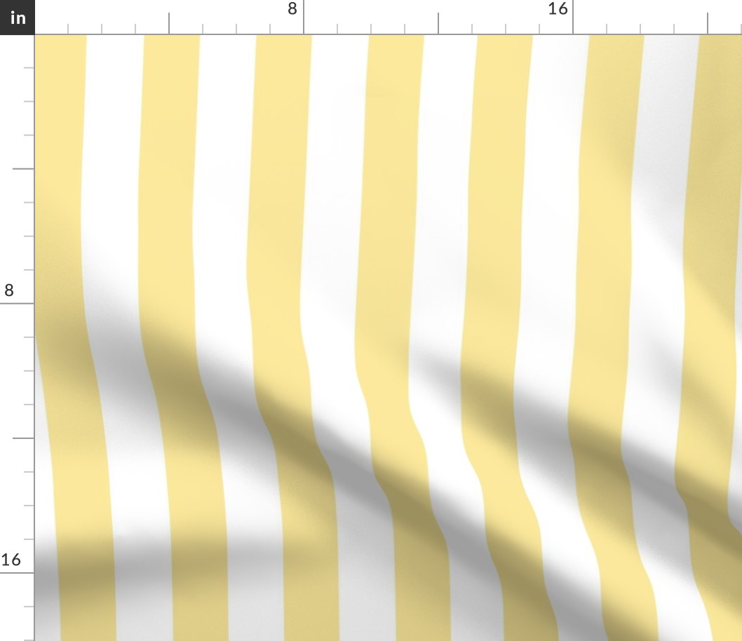 (L) Yellow and White Stripes