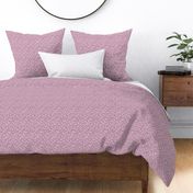 Modern minimal floral and abstract shapes in mauve purple - Small