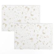 Cream Marble Chips French Provincial Autumn Terazzo 