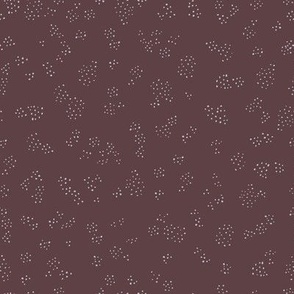 Dots _ Wine Red