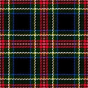 Dark tartan, plaid. Stewart tartan. Checkered pattern.