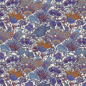 Indian floral persian purple (SMALL)
