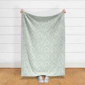 Ditsy Funky Floral-mint turquoise