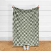 (small scale) watercolor plaid - fall - thanksgiving green - (45) LAD19