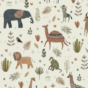African Adventure - Jungle animals L