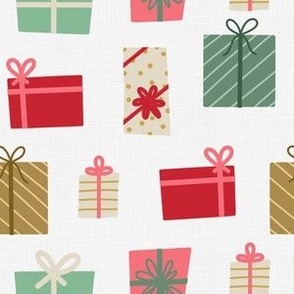 Gift Boxes / Presents - WHITE