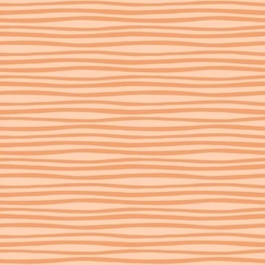 wavy stripes-orange small scale