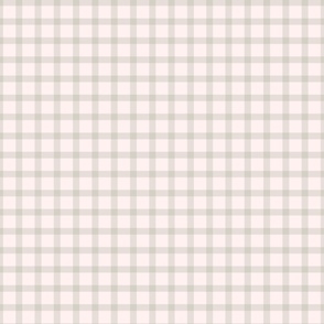 (Large) Modern Preppy Easter Pink and Green Plaid 