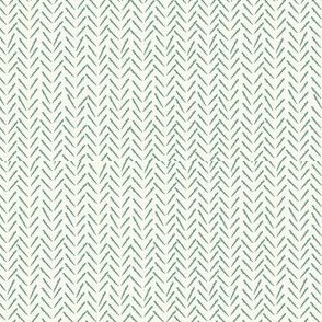 Simple Textured Chevron Herringbone-Abstract Arrows- Hipster- Green