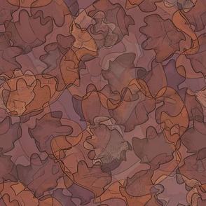 Ameba - Background with Outlines