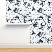 (L) Graphite and white marble - Tie-Dye Shibori Texture