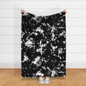 (L) Black marble - Tie-Dye Shibori Texture
