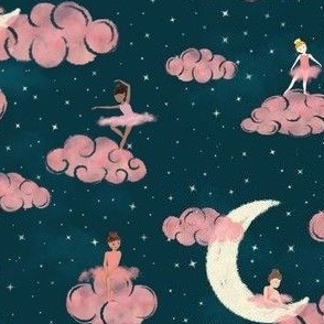 Dancing in the Clouds — Surreal Ballerina Dreams