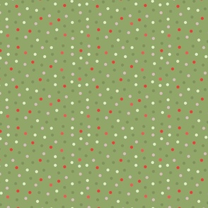 Strawberry Polka Dots