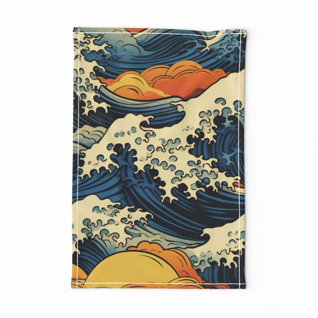 Big wave - beautiful japanese art