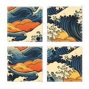 Big wave - beautiful japanese art