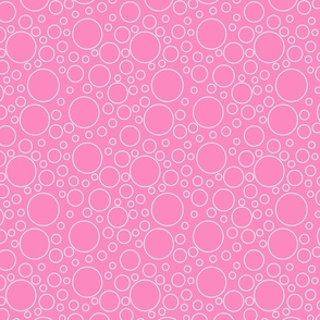 Bubbles - Pink/White