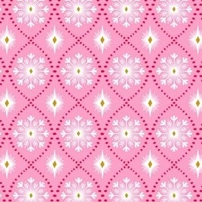 S - Snow Sparkle - pink