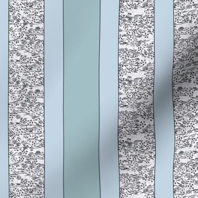 Rainbow Kimono Micro Stripes - Smallprint / No.19