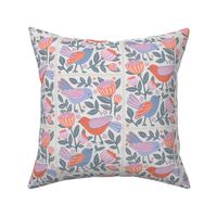 Bonny Little Birds and Blooms Repeat Medium