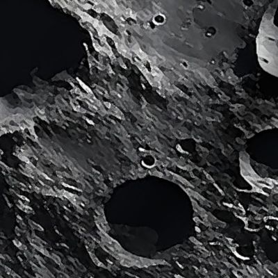 moon surface L