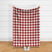FS Merry and Bright: Red, Green, White Plaid Buffalo Check for Christmas Decor