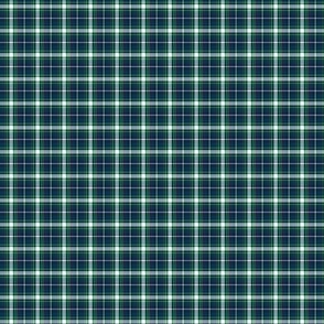 FS Tiny Tartan Plaid in Blue, Green, White and Red Colors
