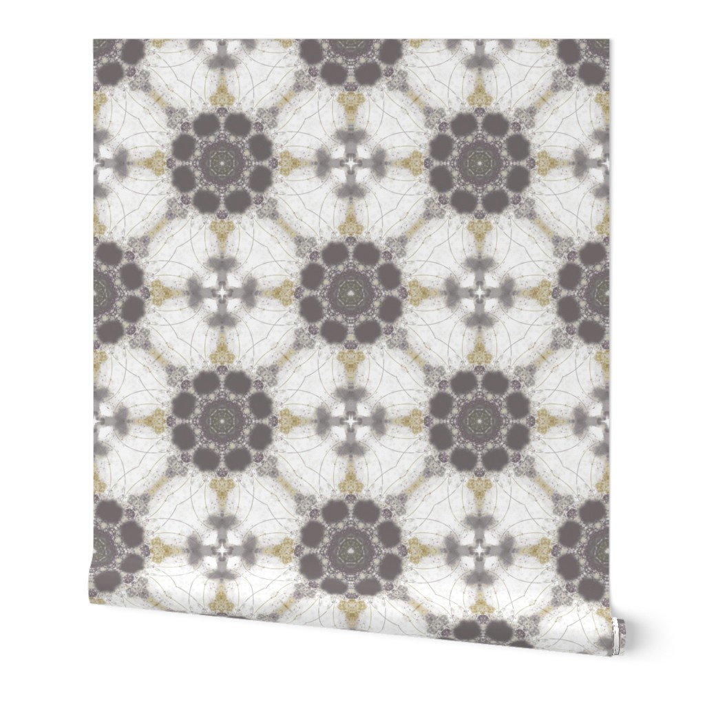 Moroccan inspired repeat pattern, grey, 12/12