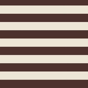 Stripes 01 / Molasses Brown