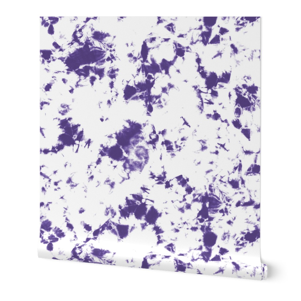Grape violet and white Storm - Tie-Dye Shibori Texture