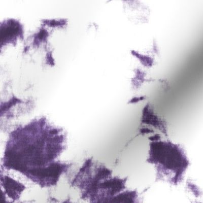 Plum violet and white Storm - Tie-Dye Shibori Texture