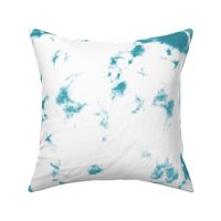 Lagoon blue and white Deep Ocean - Tie-Dye Shibori Texture
