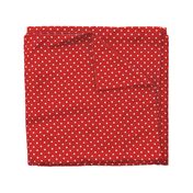 christmas red polka dot