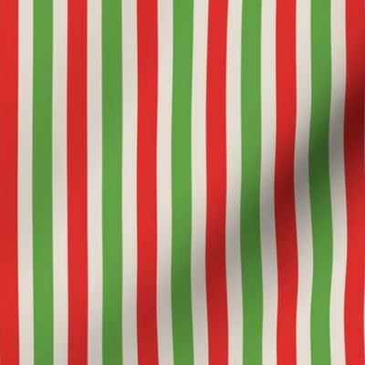 red and green stripe